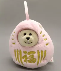 【中古】キーホルダー ベアリスタだるまピンクmini 「スターバックスコーヒー」