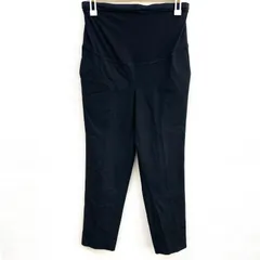 ✨美品✨UNIQLO ユニクロ　スマートアンクルマタニティパンツ　ブラック　サイズL