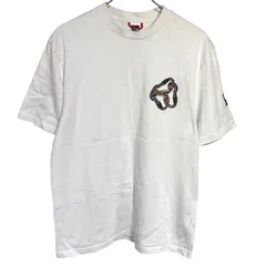 C389 THE NORTH FACE ザノースフェイス Tシャツ 半袖 ホワイト 白 バックプリント メンズ S