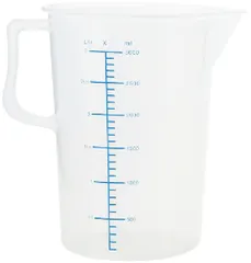 【迅速発送】三能ジャパン食品器具 計量カップ 目盛りブルー 3000ml SN4705