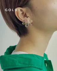 GOLDY/ゴールディ/クリア フラワー ピアス/アクセサリー/1240209
