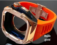 49ステンケースApple Watch Ultra アップルウォッチカバーバンド 1129