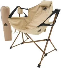 【新品】ロゴス(LOGOS) Tradcanvas ゆらゆらハンモックチェア リクライニング キャンプ 椅子 折り畳み 耐荷重130kg