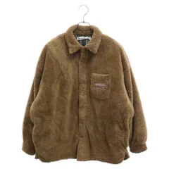 Acne Studios (アクネ ストゥディオズ) Soft Teddy Jacket B90656 ソフト テディ ボアジャケット ブラウンのサムネイル