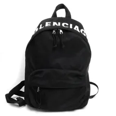 BALENCIAGA バレンシアガ ウィール バックパックS リュック・デイパック ブラック 565798 レディース 中古のサムネイル