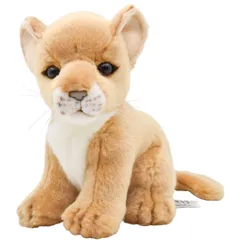 HANSA 子ライオン18 3422 ぬいぐるみ ハンサ クリスマス 誕生日 プレゼント 動物 犬 猫 鳥 うさぎ ペンギン アニマル 置物 人形 フィギュア KOESEN ケーセン 大きい マスコット 実物大 大型