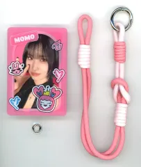 【中古】モバイル雑貨 モモ フォンタブ＆ストラップ 「TWICE ＜THIS IS FOR＞ WORLD TOUR IN JAPAN」