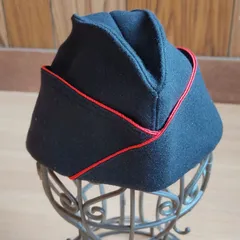★１９４０年代＊アメリカ軍＊大尉ギャリソンキャップ/略帽＊約５８ｃｍ（実物） ☆1940年代＊アメリカ軍＊大尉ギャリソンキャップ/略帽＊約