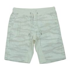 AKM 에이케이엠 18SS J138 CTN157 RELAX SHORTS TIGER CAMO KHAKI 쇼트 팬츠 쇼츠 화이트계 오프 화이트계 L[중고]