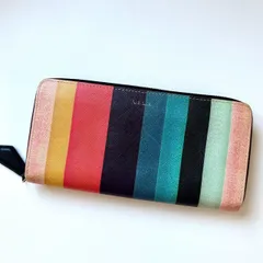 ポールスミス　Paul Smith 長財布　マルチストライプ　美品
