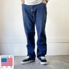 美品 2000年製 USA製 リーバイス 505 濃いめ ジーンズ W38(実寸W36 L29.5) アメリカ製 00s ビンテージ ジーパン D152-21-0031ZV