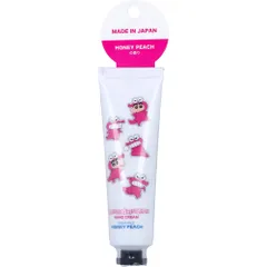 ハンドクリーム クレヨンしんちゃん ワニ山さん ハニーピーチの香り 30g
