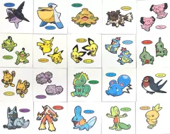【中古】コレクションシール ◇ポケモンパンシール 第37弾 デコキャラシール フルコンプリートセット