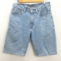 H■リーバイス/Levi's 505 デニムショーツ ハーフパンツ【W32】MENS■87【中古】