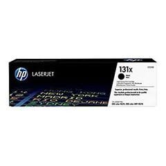 HP 131X Black LaserJet Toner Cartridge with ColorSphere Toner