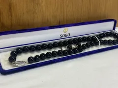 【アクセサリー】★価格見直し★ 冠婚葬祭用　黒パール　SOGO　ネックレス　イヤリング　セット