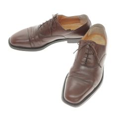 【中古】ストールマンテラッシ SUTOR MANTELLASSI ストレートチップ ドレスシューズ ブラウン【サイズ42.5】【メンズ】