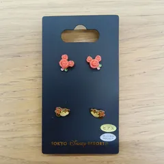 【Disney】ミニーちゃんピアスセット
