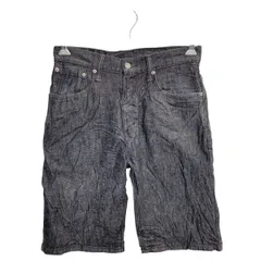 Levi's 559 デニムショートパンツ W31 リーバイス ブラック メキシコ製 古着卸 アメリカ仕入 2502-1022