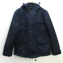 s■ニコアンド/niko and... UNSTUDIED ライナー付き 中綿ジャケットJKT【M】紺/MENS/65【中古】