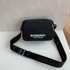 即日発送しますBURBERRY ブラック ショルダーバッグ