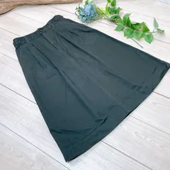 MHLマーガレットハウエル　黒コットンスカートサイズ1