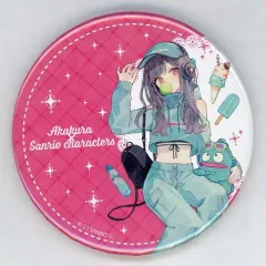 【中古】バッジ・ピンズ ハンギョドン ホログラム缶バッジ 「サンリオアニメストアくじ 赤倉×サンリオキャラクターズ」 D-10賞