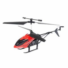 ヘリコプター 2ch 赤外線 エアアロー レッド ジャイロセンサー搭載 室内用 小型 USB充電式 初心者向け 男の子 プレゼントにも ハック HAC4239-RD