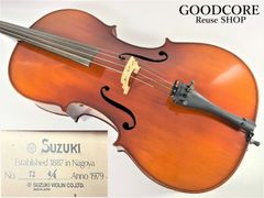 SUZUKI スズキ No.72 チェロ 4/4 1979年製 ソフトケース付属