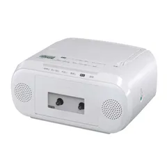 【新品 未使用 未開梱】 東芝　TOSHIBA　CDラジカセ ホワイト ワイドFM対応　TY-CDM2