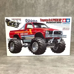 ★タミヤ トヨタハイラックスマウンテンライダー 再販品 室内走行のみ 美品！ 山道だってグイグイ走破！「トヨタ ハイラックス マウンテン