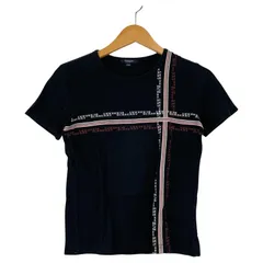 BURBERRY LONDON バーバリーロンドン プリント クルーネック半袖Ｔシャツ size160A/ブラック