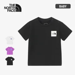 ザ・ノース・フェイス ベビー Tシャツ THE NORTH FACE NTB32358 B S/S S-SQU LOGO T ショートスリーブスモールスクエアロゴティー 赤ちゃん キッズ  メール便 (240321)