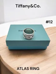 ティファニーリング 12号 アトラス Tiffany ATLAS 楽天市場】ティファニー アトラス（サイズ（指輪）12号）（指輪
