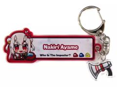 【中古】雑貨 百鬼あやめ Emergency Meetingキーホルダー 「Among Us×バーチャルYouTuber ホロライブ」