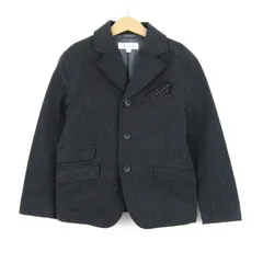 アーヴェヴェ  ミッシェルクラン フォーマルスーツ ジャケット 入学式 キッズ 男の子用 130サイズ 黒 a.v.v 【中古】