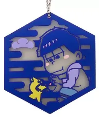 【中古】コースター(キャラクター) 一松 ラバーコースター 「一番くじ おそ松さん～あったか鍋松さん～」 G賞