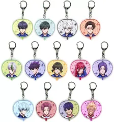 【中古】キーホルダー 全13種セット 「ブルーロック トレーディング 応援うちわ風両面アクリルキーホルダー」