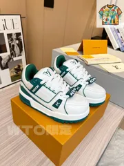 Louis Vuitton trainer カップルスタイルのカジュアルパンシューズ｜本日限定特価｜新品未使用-WTO店名をご確認ください