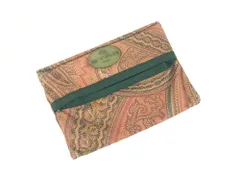 ETRO エトロ　ティッシュケース+ミニテリー3枚　セット ETRO エトロ ティッシュケース+ミニテリー3枚 セット