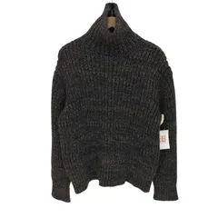 エルメネジルドゼニア Ermenegildo Zegna イタリア製 カシミヤ混 ローゲージ タートルネック ケーブルニット メンズ  8のサムネイル