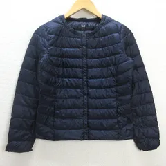 U■ユニクロ/UNIQLO ウルトラライトコンパクトダウンジャケット【M】紺/LADIES/p12【中古】■