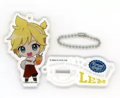 【中古】雑貨 鏡音レン 「プロジェクトセカイ カラフルステージ! feat. 初音ミク WEEKEND GARAGE＠E-DINER トレーディングアクリルスタンドチャーム」