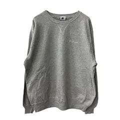 Champion ロゴスウェット トレーナー XL グレー チャンピオン カットソー ワンポイントロゴ トップス 古着卸 アメリカ仕入 a709-5720
