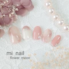 New*°♡ネイルチップ No.150 春ネイル パステル 花 - mi nail flower
