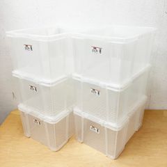無印 ポリプロピレンキャリーボックス 折りたたみ式 8個セット（小×2