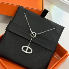 【 HERMES/エルメス 】ネックレス Chaine d'ancre Contour GM T413