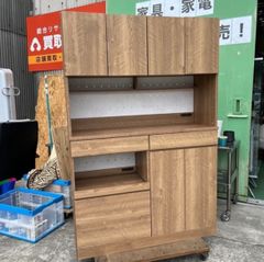 LOWYA/ロウヤ　食器棚　レンジボード　レンジ台【店舗まで引き取り限定価格】【配達の場合ご相談ください】