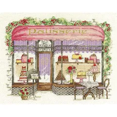クロスステッチ刺しゅうキット DMC Patisserie 図案・説明書付き BK1542