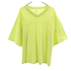 ネーム 日本製 半袖 Tシャツ O ライトグリーン Name. メンズ 古着 【240320】のサムネイル